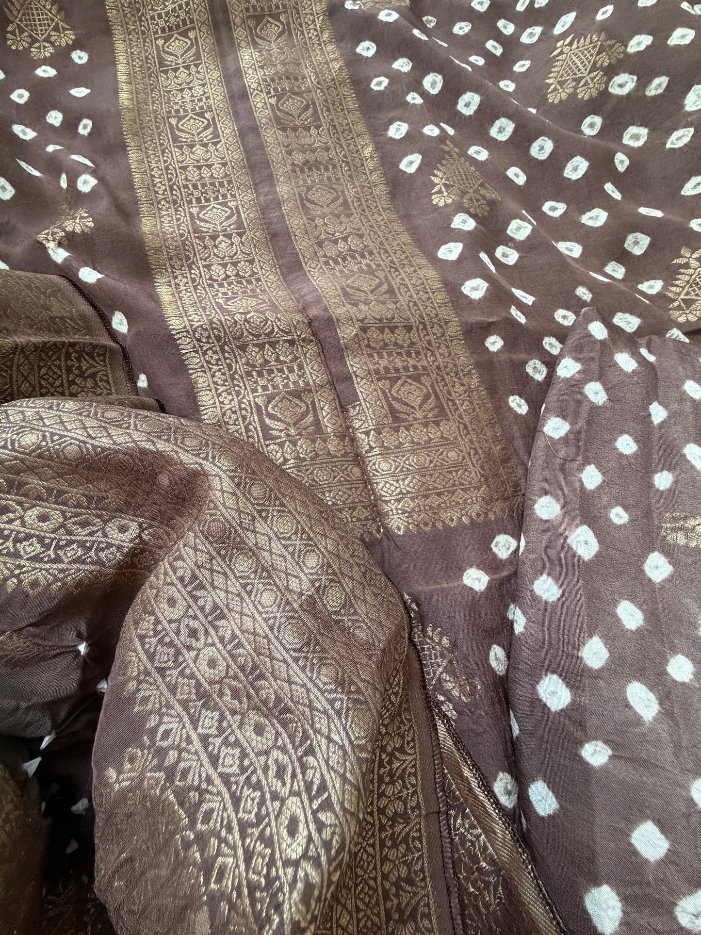 Modal Bandhani kurta bottom dupatta