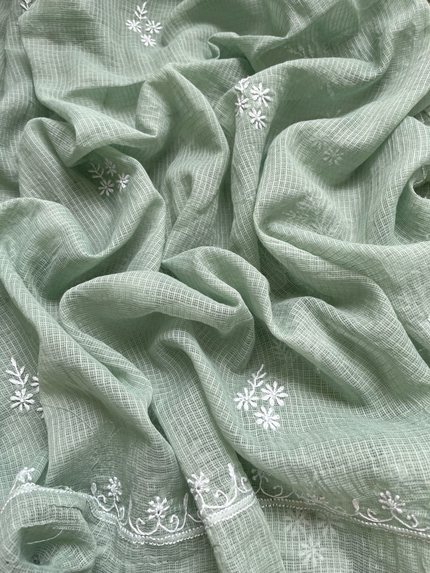 Kota Chikankari Kurta Dupatta