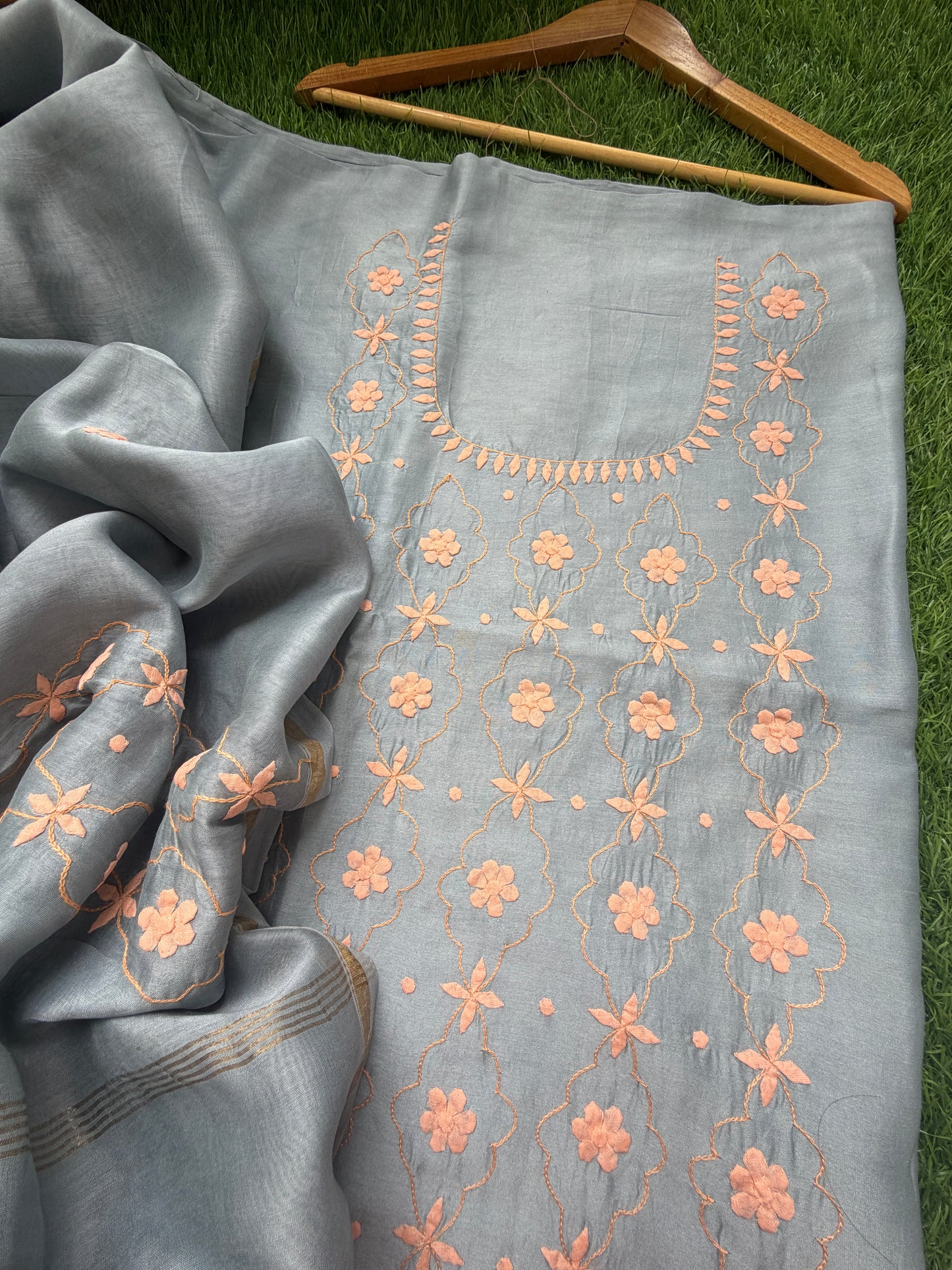 Patti kaam kurta Dupatta