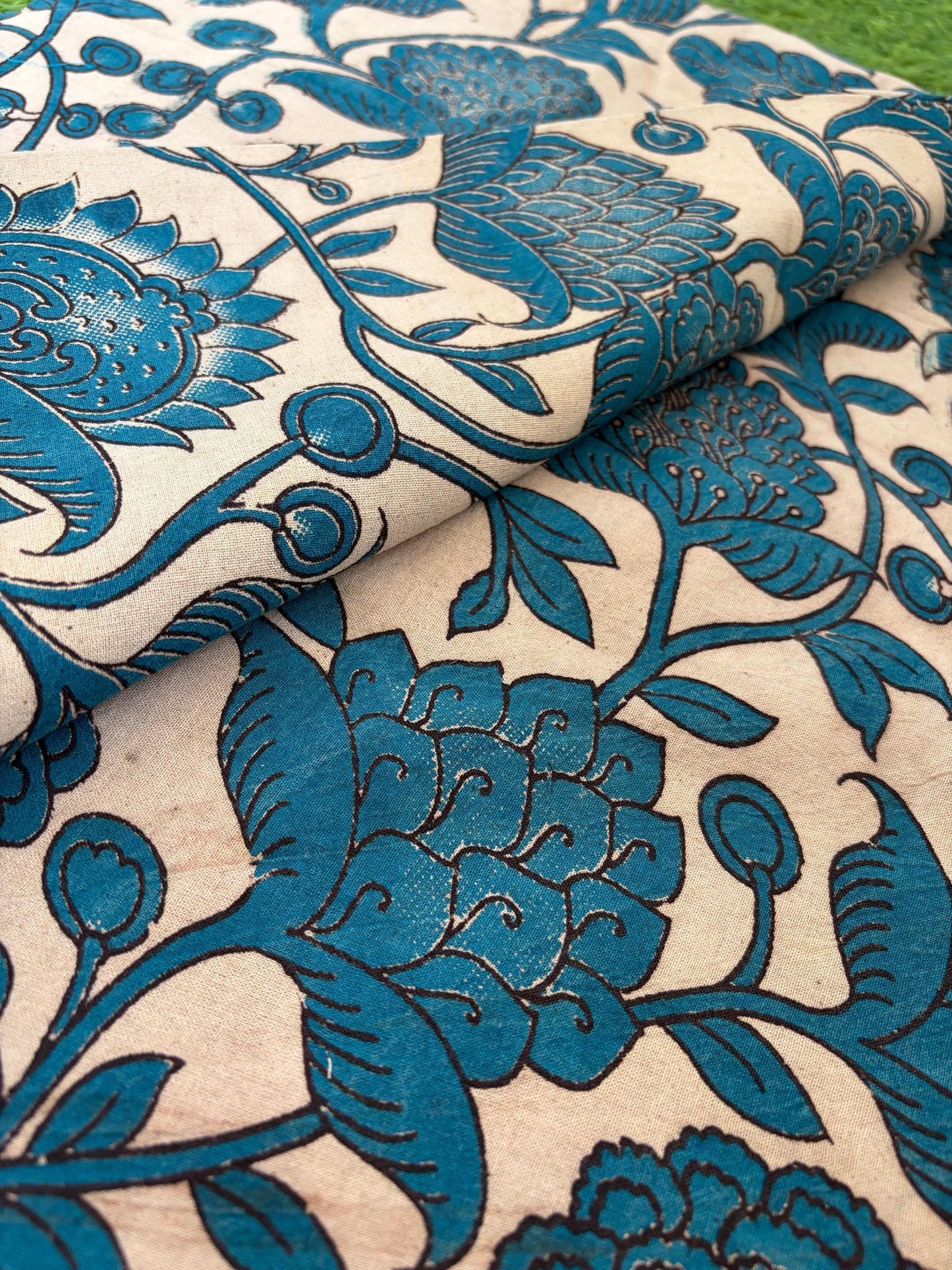 Mangalgiri cotton kalamkari print