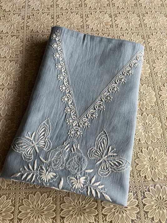 Kala cotton chikan kurta