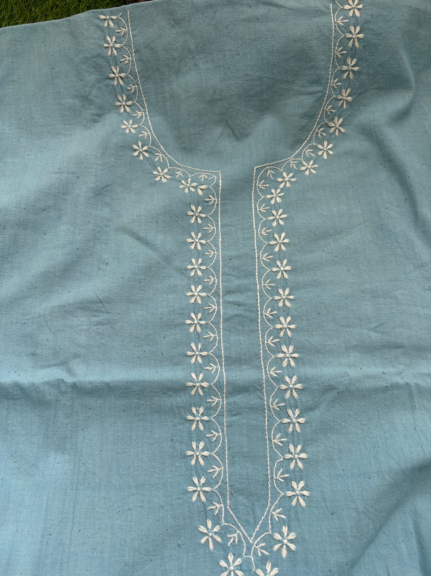 Pure handwoven khadi Kurta