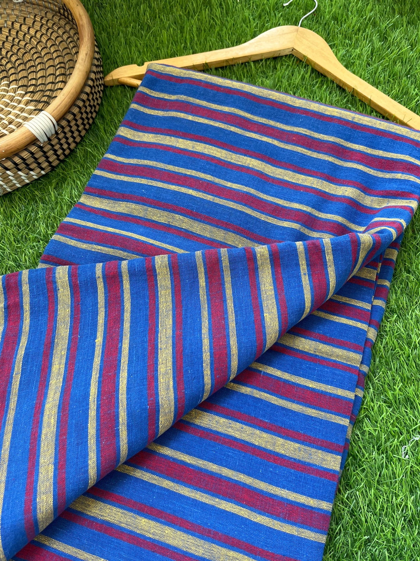 Handwoven organic kala Cotton fabric