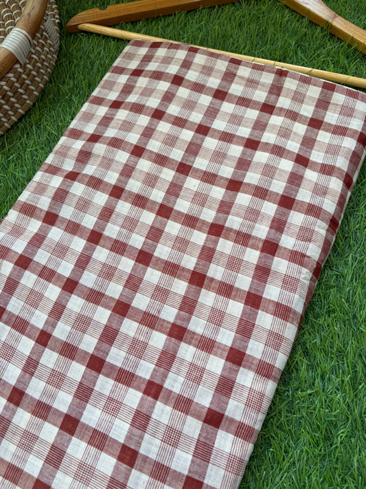 Handwoven Pure Cotton Khadi