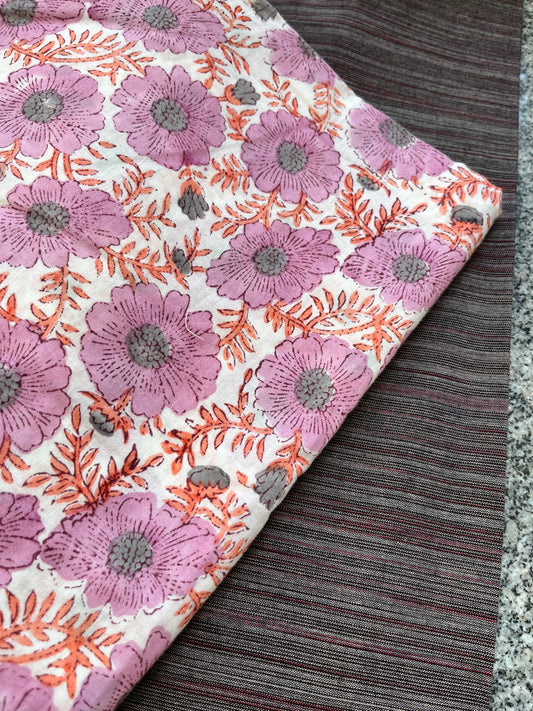 Kurta Bottom Co-Ord Set (Block Print)