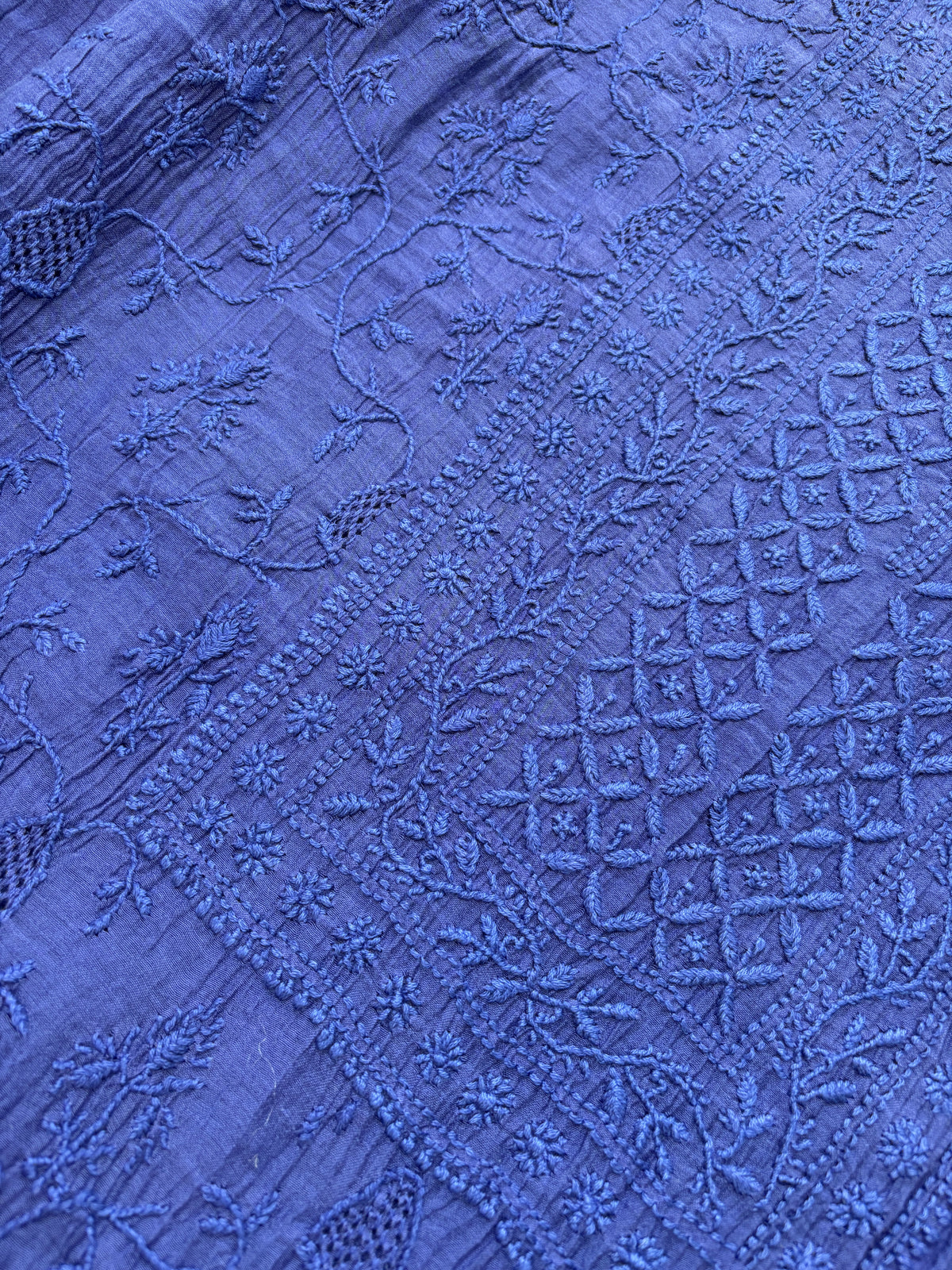 Chanderi Chikankari Kurta Dupatta