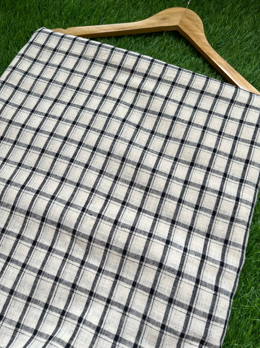 Handwoven organic kala Cotton fabric