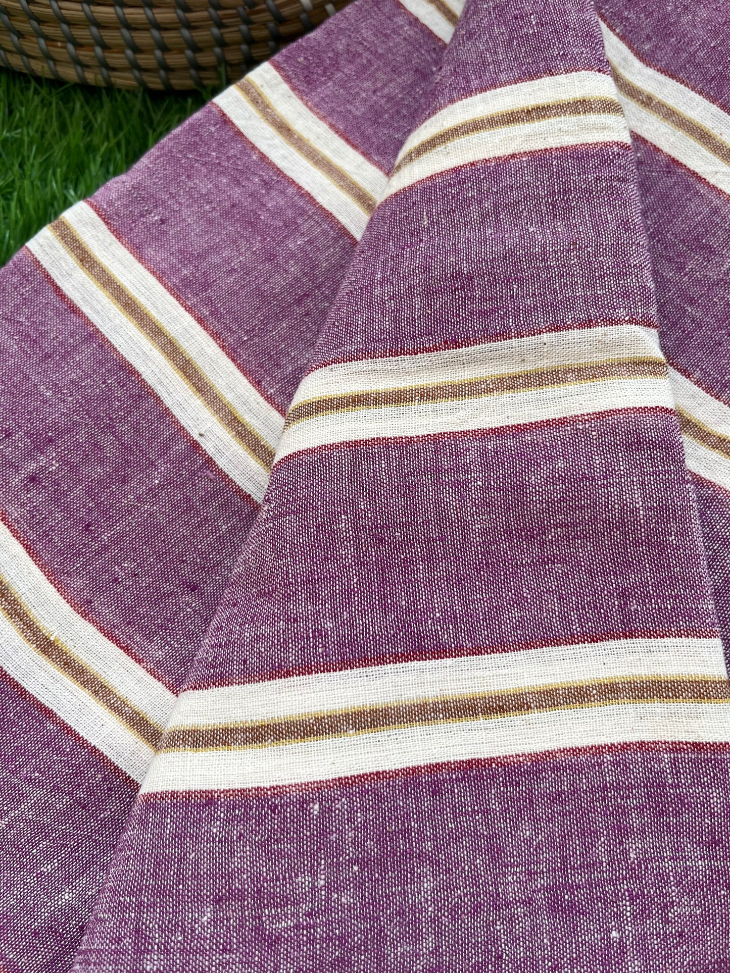 Handwoven organic kala Cotton fabric
