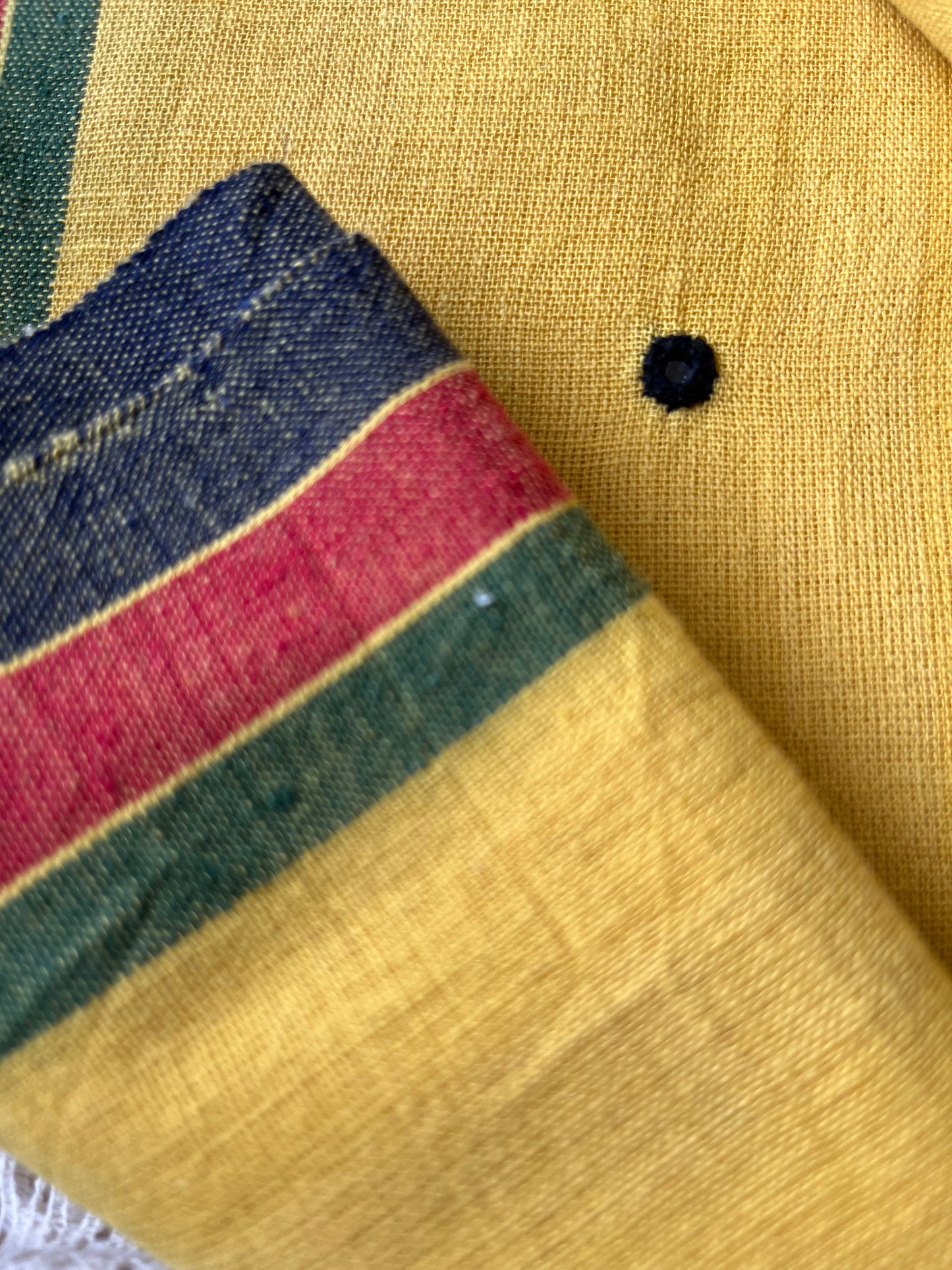 Handwoven organic kala Cotton kurta bottom dupatta