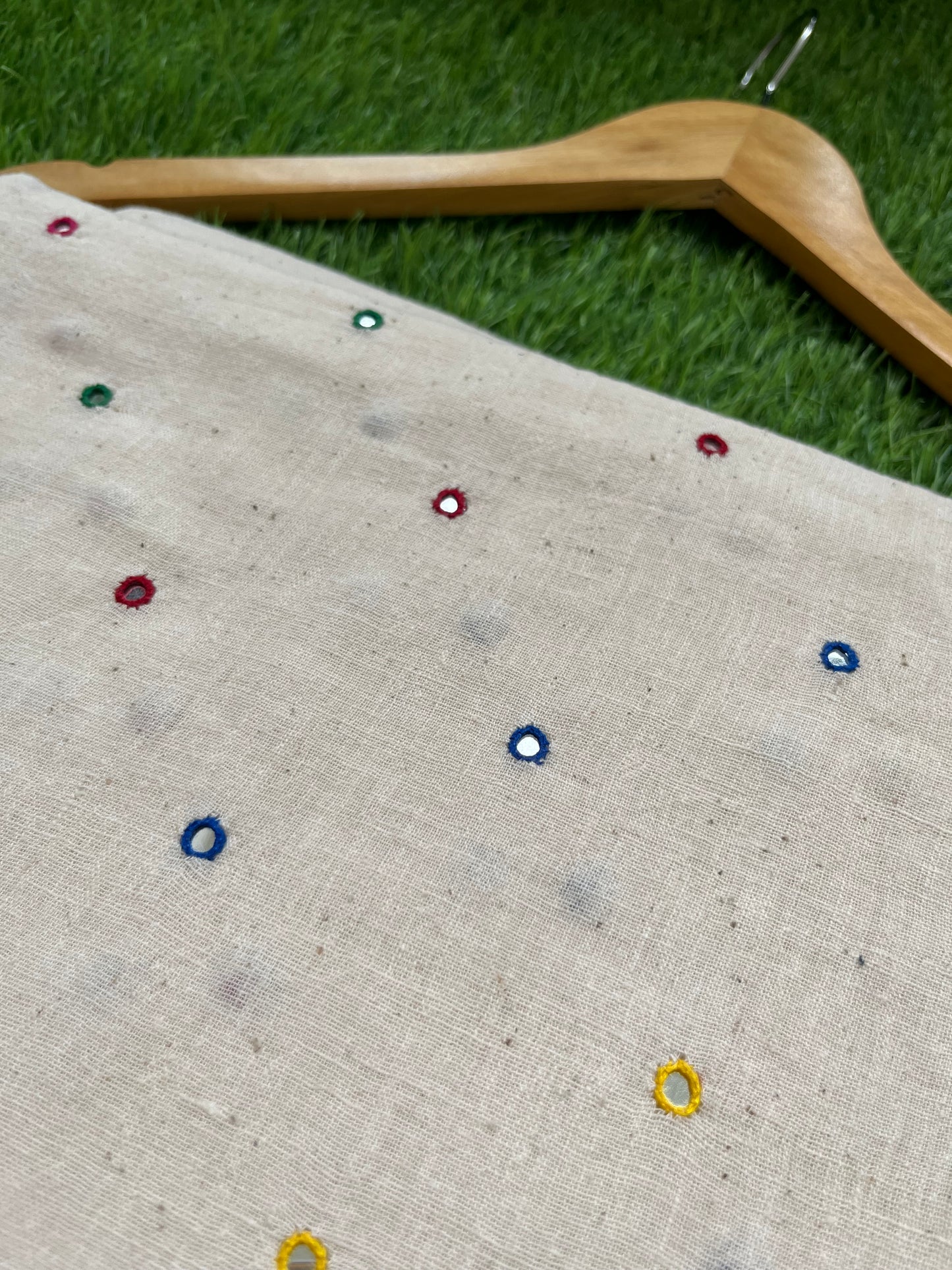 Handwoven organic kala Cotton fabric