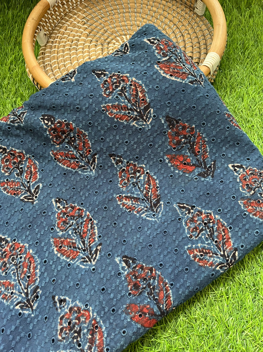 Cotton hakoba ajrakh