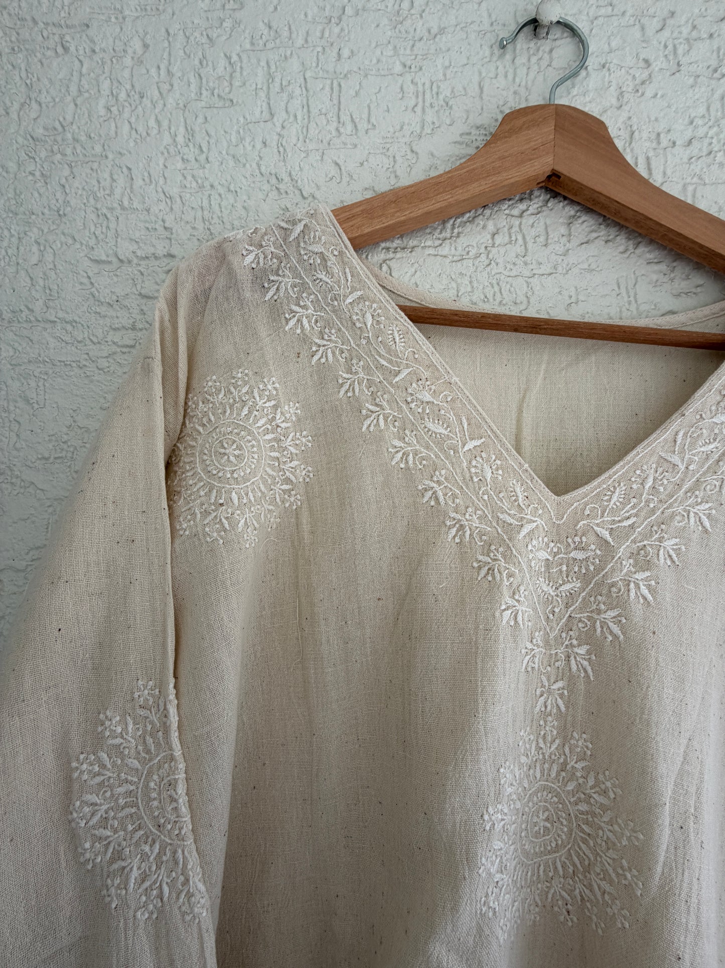 Kala cotton Kurta ( Semi Stitched)