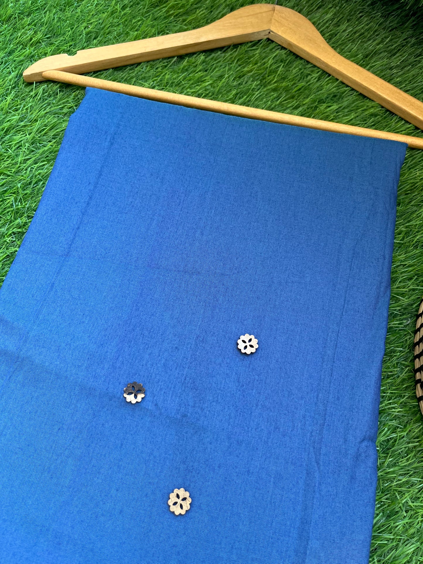 Cotton Silk plain fabric