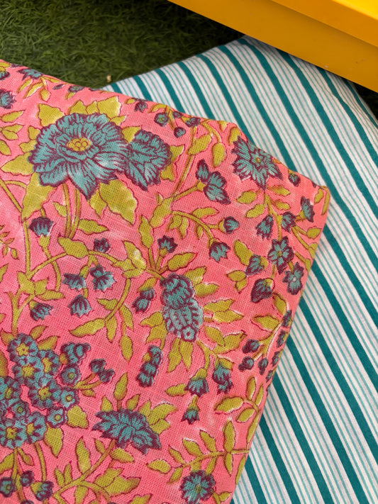 Cotton slub kurta stripe Bottom