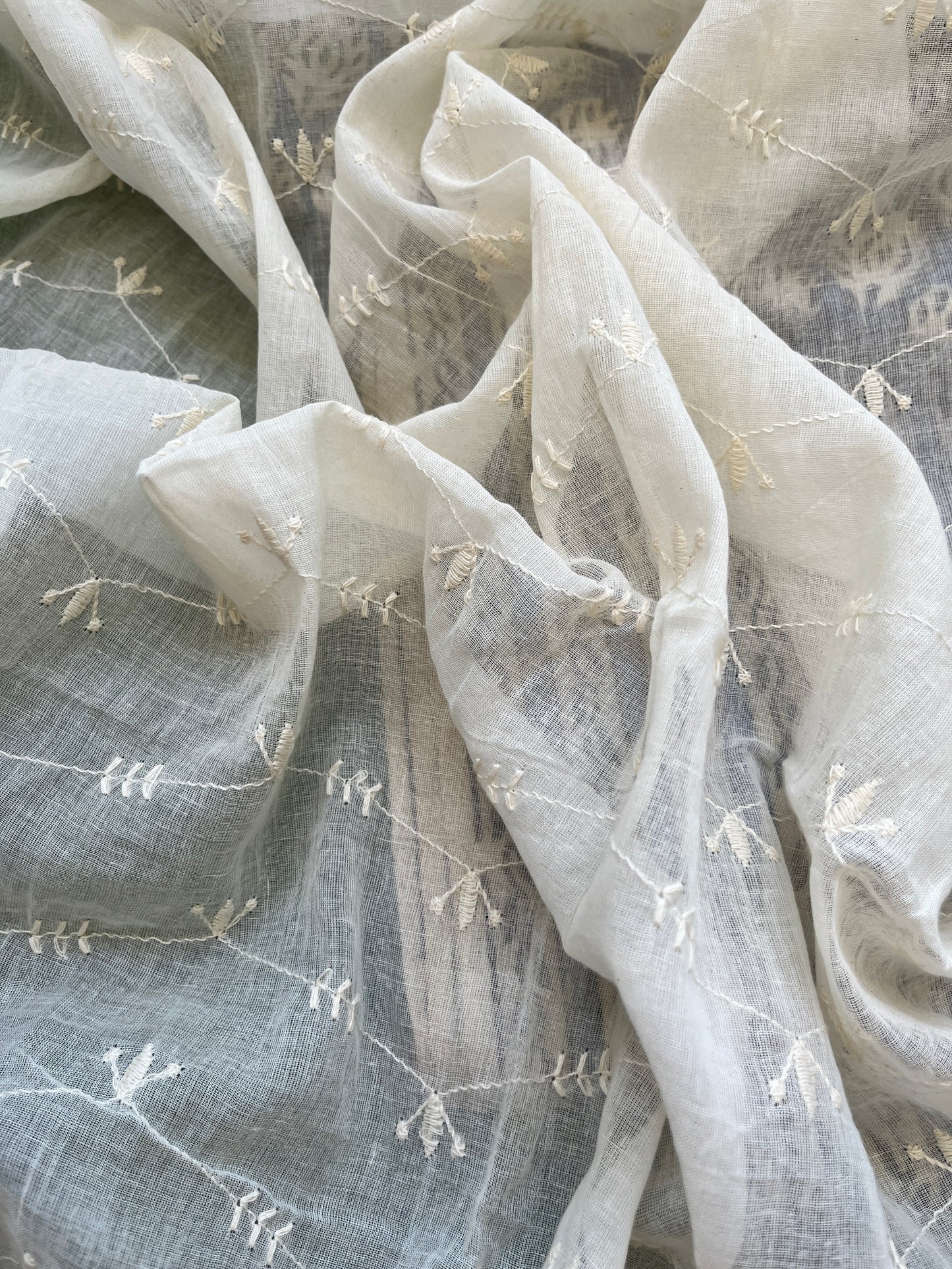 Kurta Bottom scalloped Dupatta