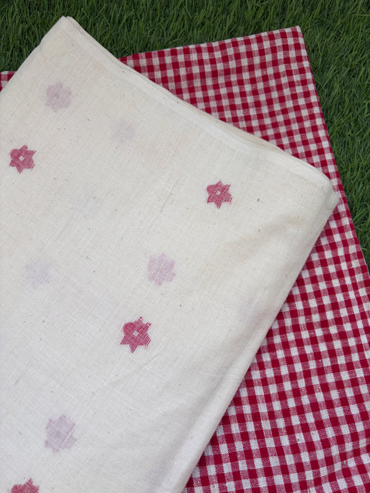 Kala Cotton checks jaamdani kurta Bottom