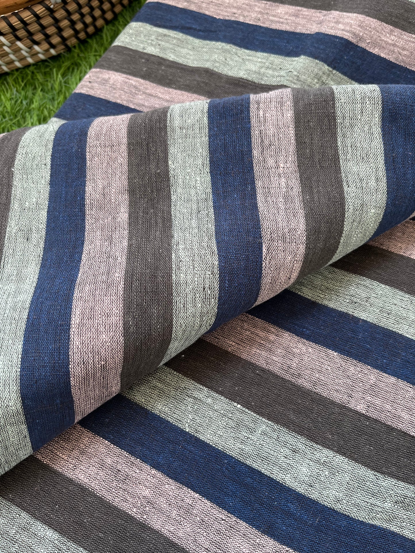 Handwoven organic kala Cotton fabric