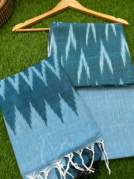 Cotton Ikkat 3 pc set