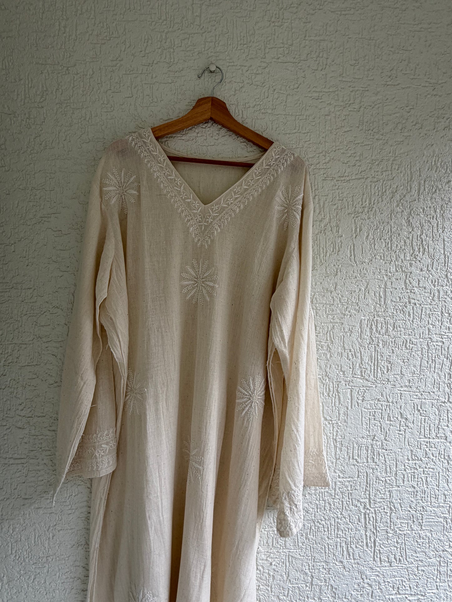 Kala cotton Kurta ( Semi Stitched)