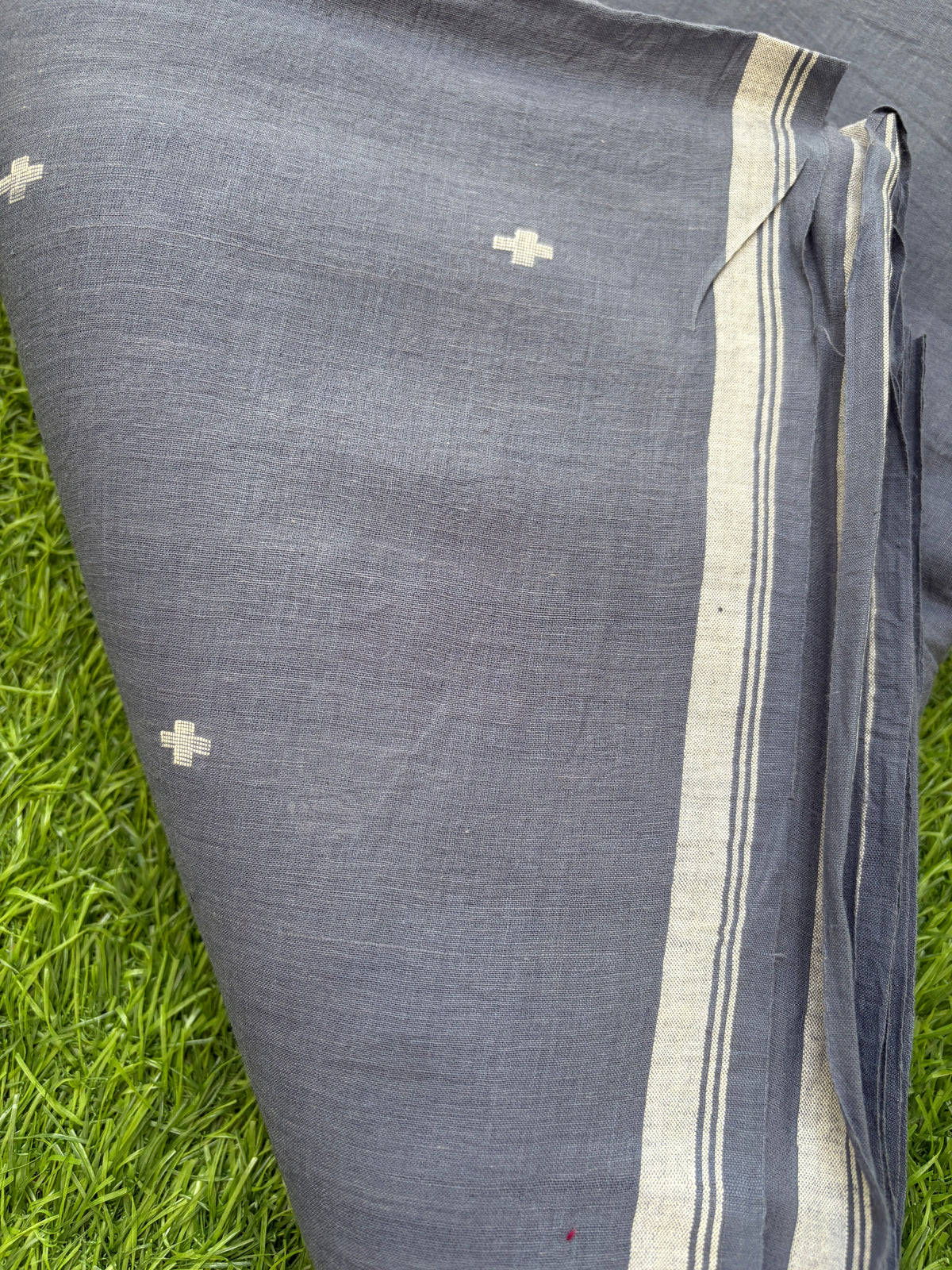 Jaamdani mul fabric