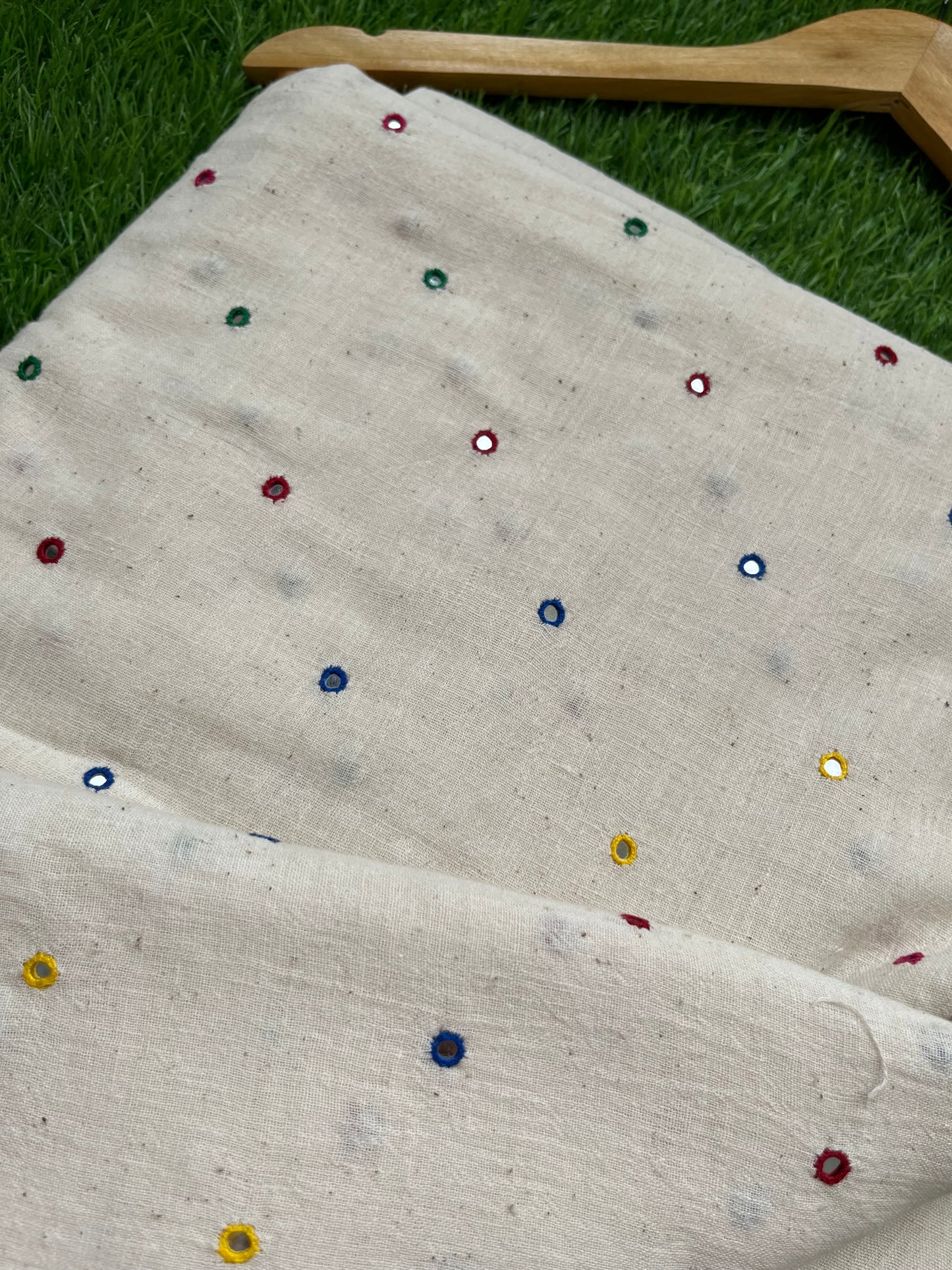 Handwoven organic kala Cotton fabric