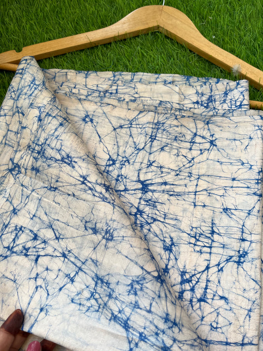Silk baatik fabric