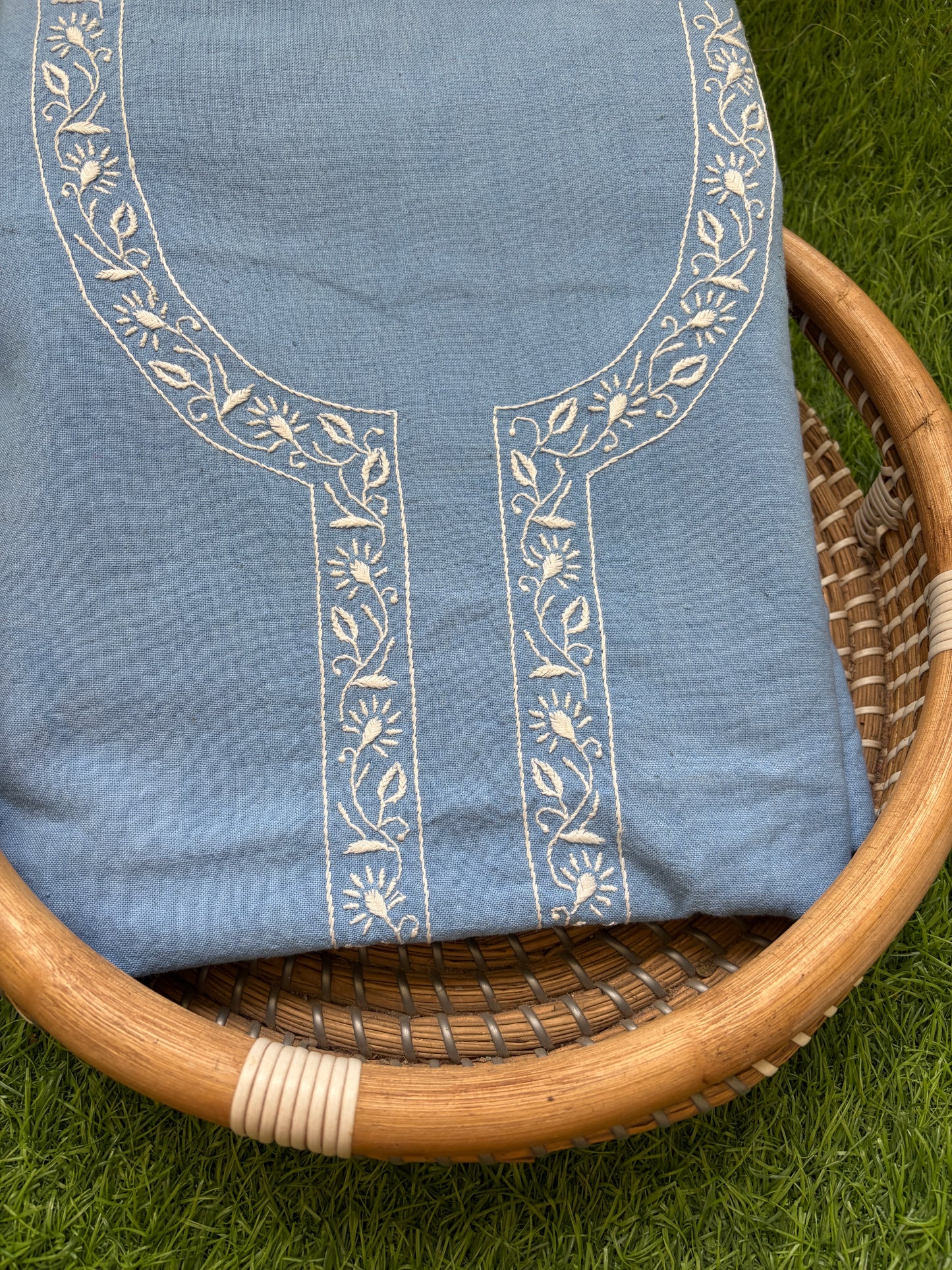 Pure handwoven khadi Kurta