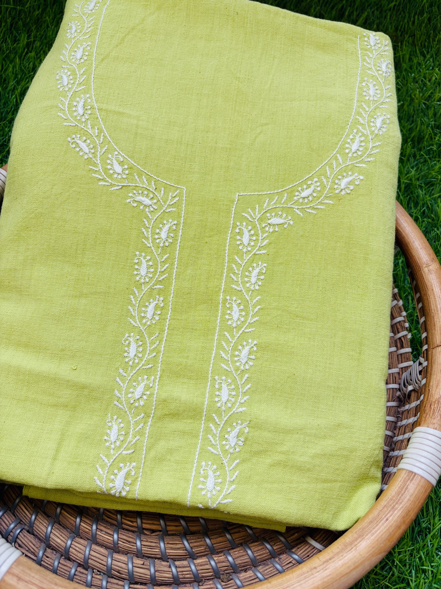 Pure handwoven khadi Kurta