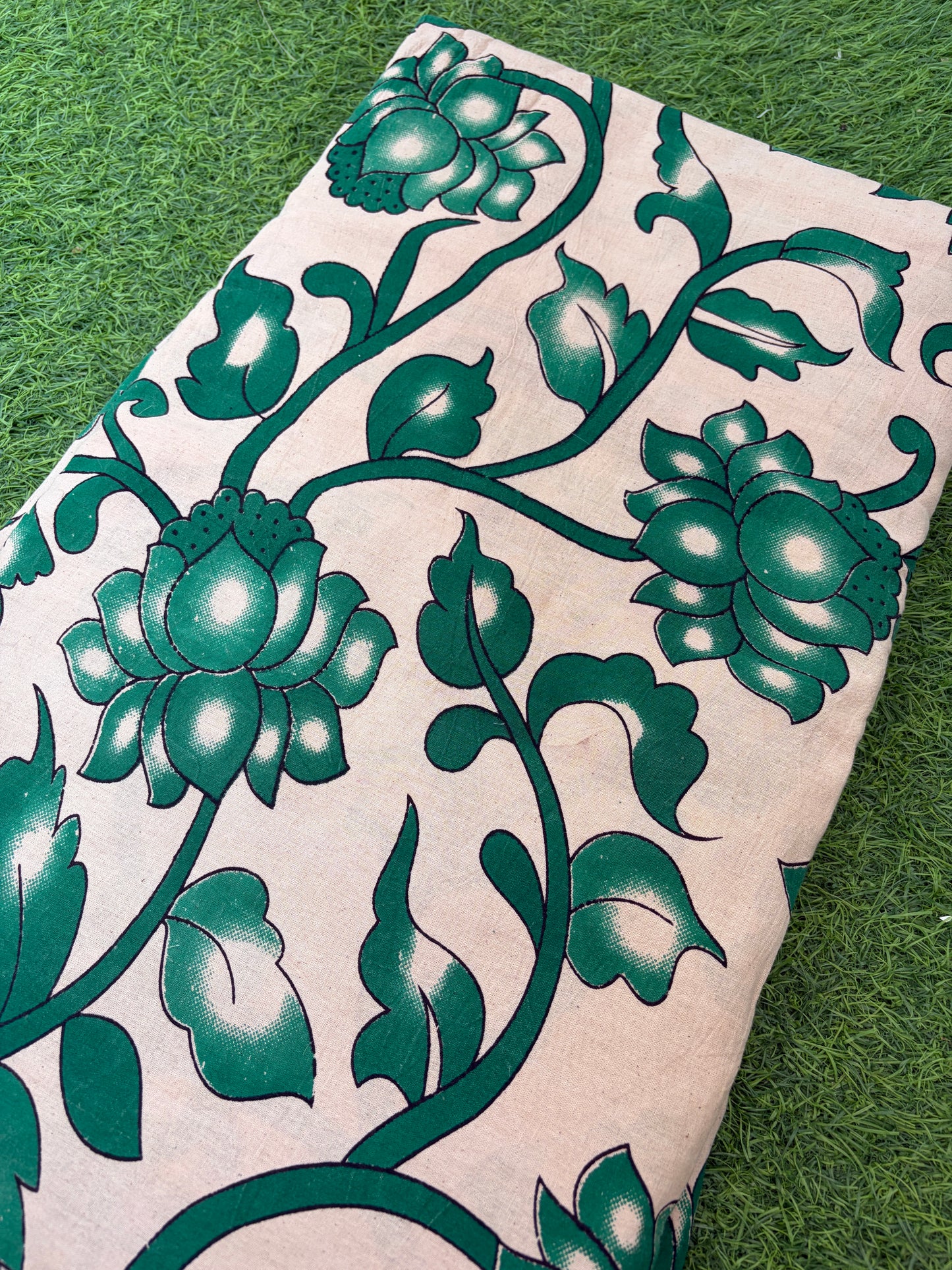 Mangalgiri cotton kalamkari print