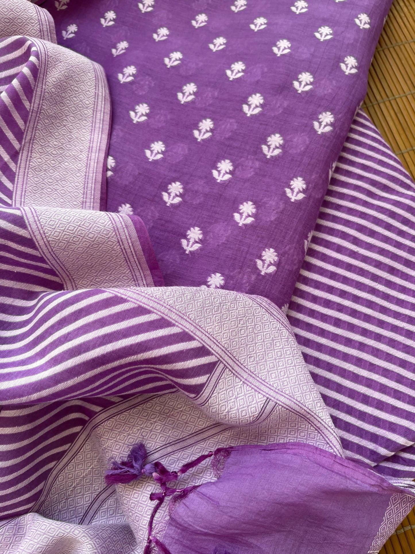 Jaamdani kurta bottom dupatta