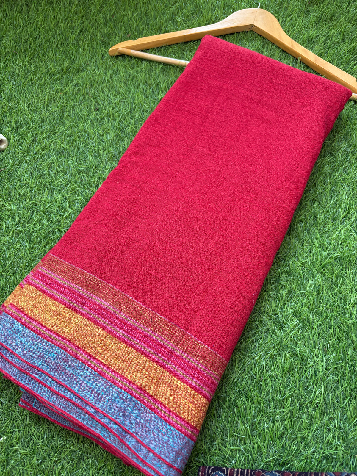 Handwoven organic kala Cotton fabric
