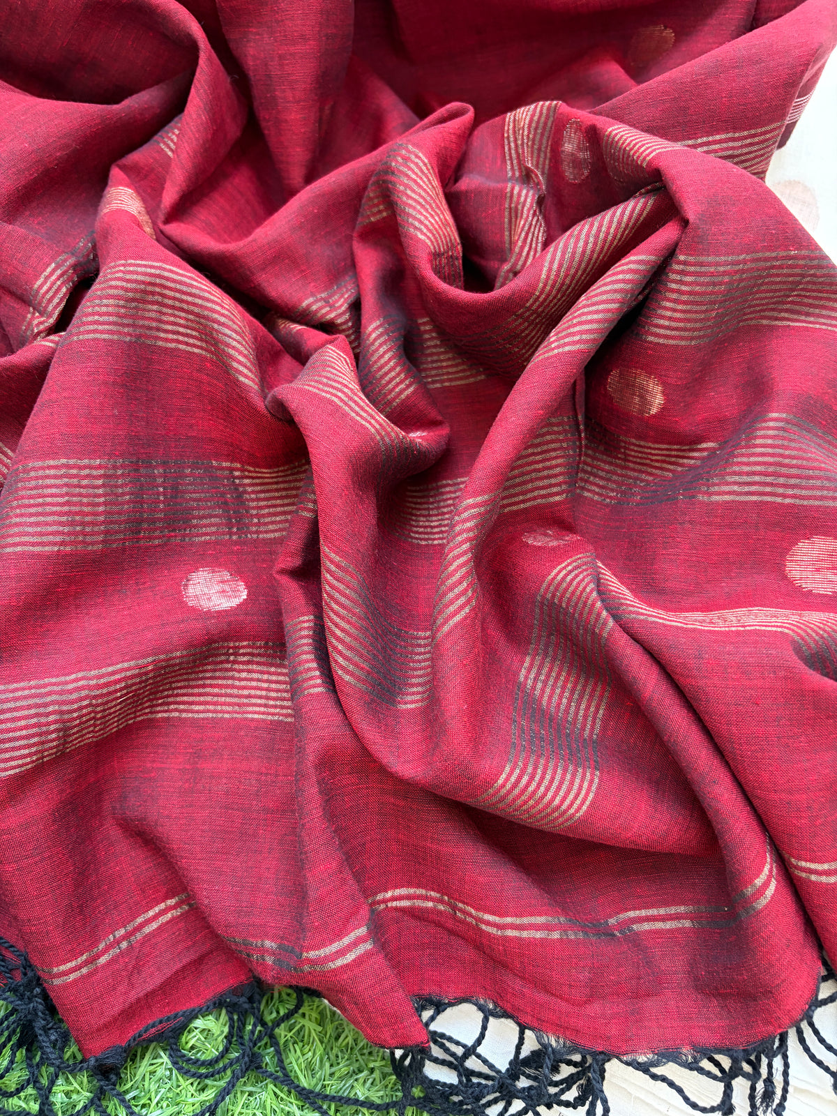 Zari jaamdani Mul dupatta kurta