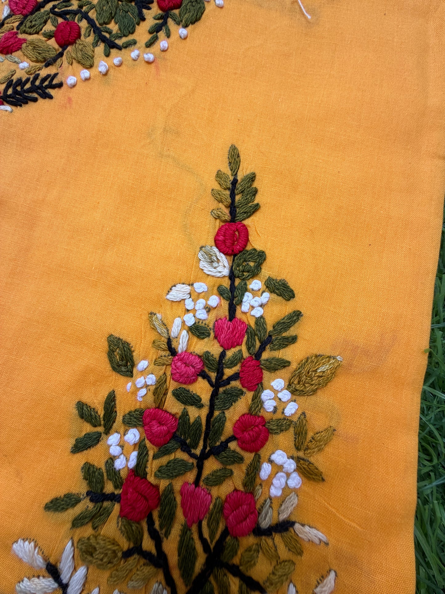 Cotton knot work kurta bandhani gota Dupatta