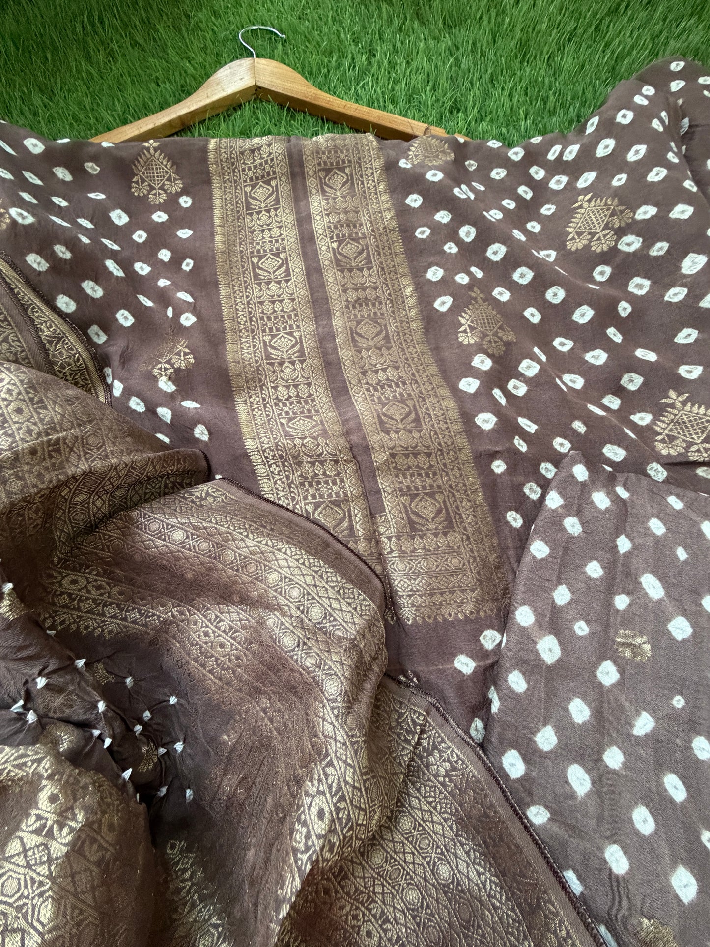 Modal Bandhani kurta bottom dupatta