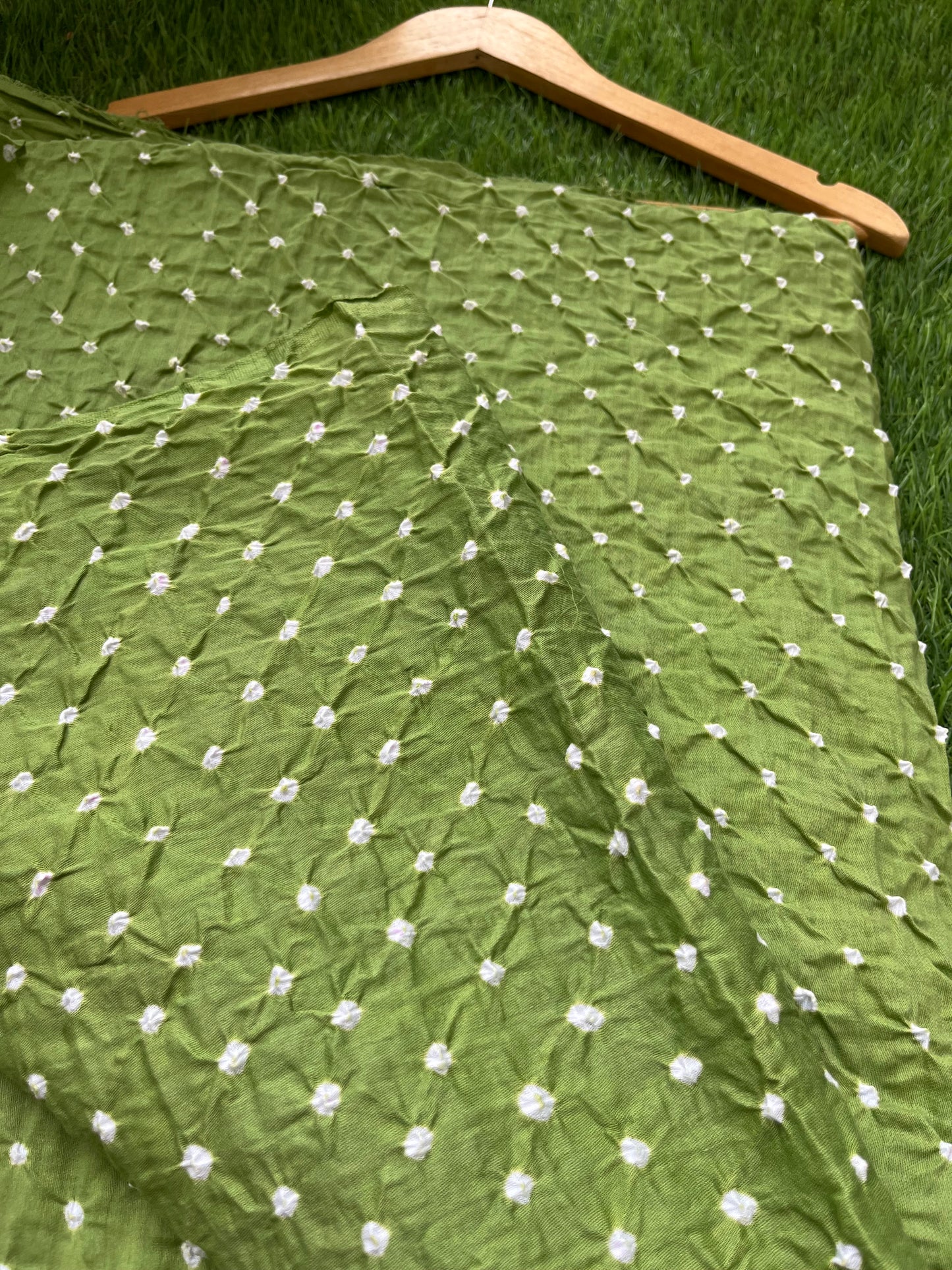 Cotton bandhani kurta