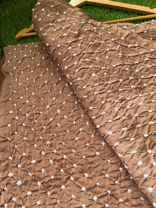 Cotton bandhani kurta