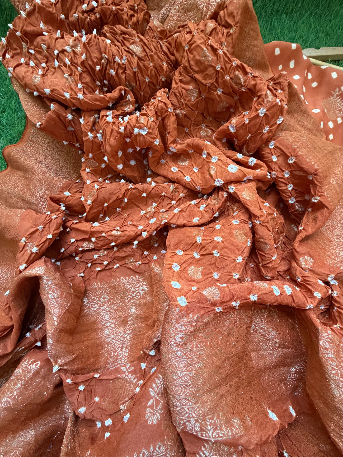 Modal Bandhani kurta bottom dupatta