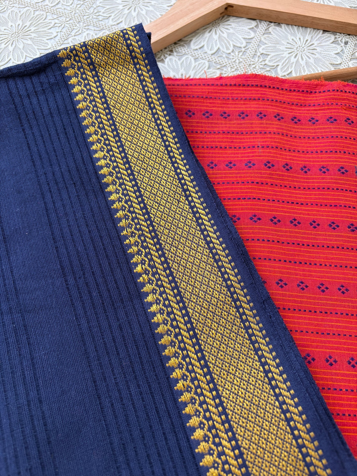 Mangalgiri Cotton 2 pc set - kurta Dupatta