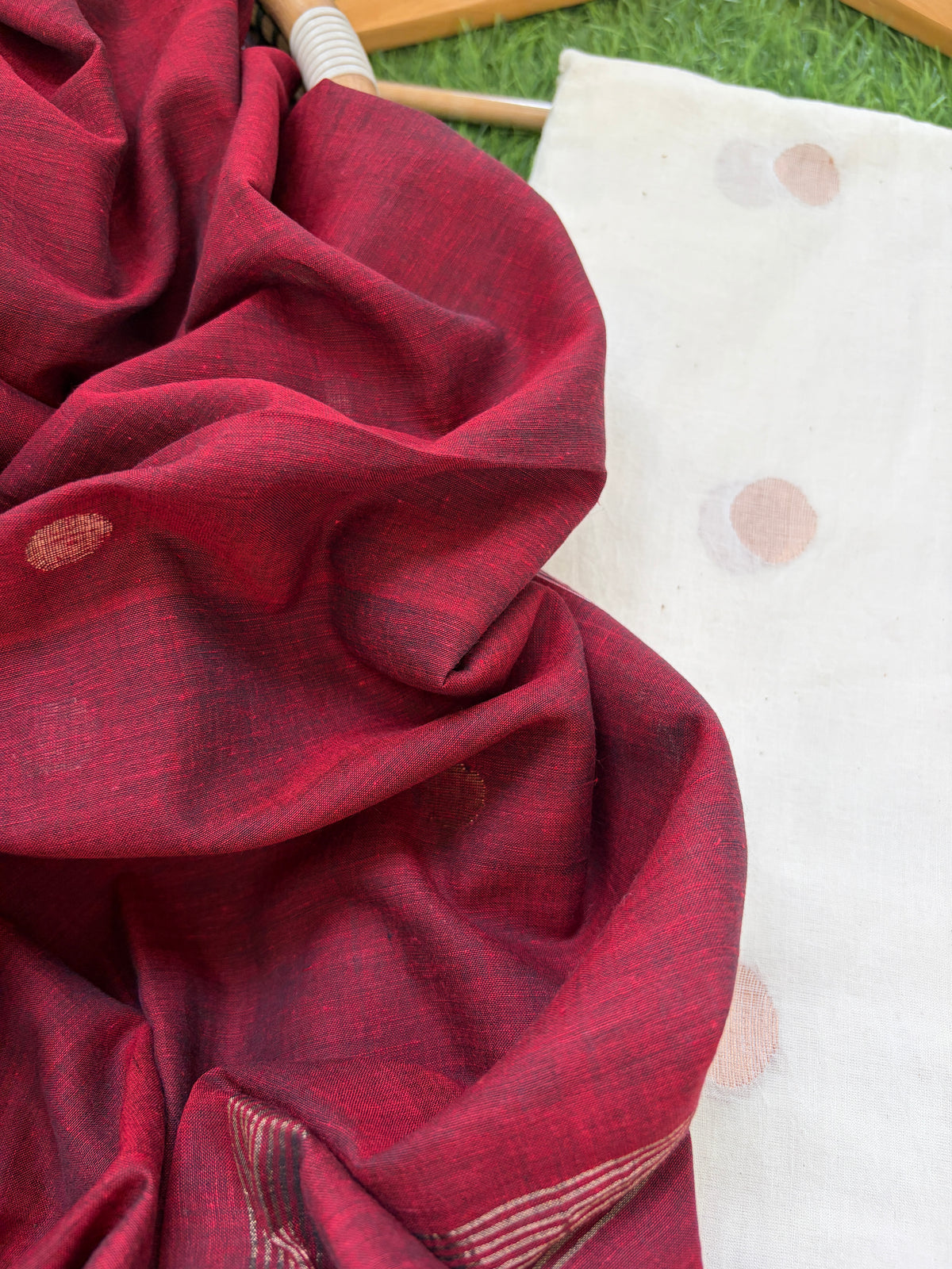 Zari jaamdani Mul dupatta kurta
