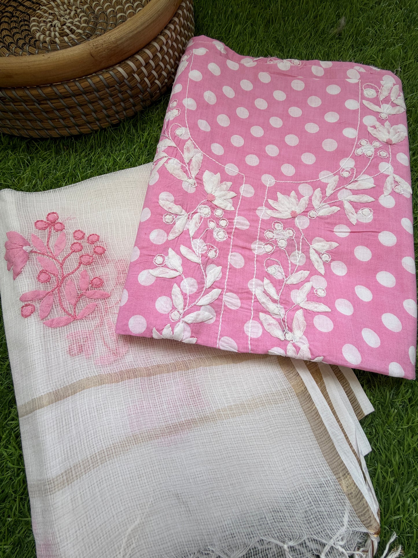 Patti kaam kurta Dupatta