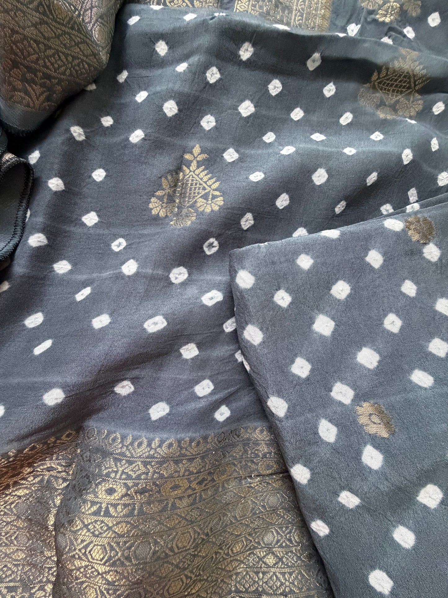 Modal Bandhani kurta bottom dupatta