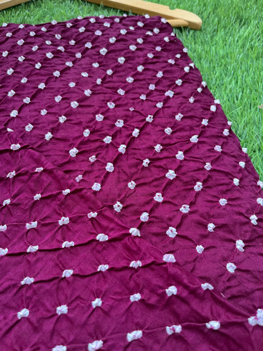 Cotton bandhani kurta