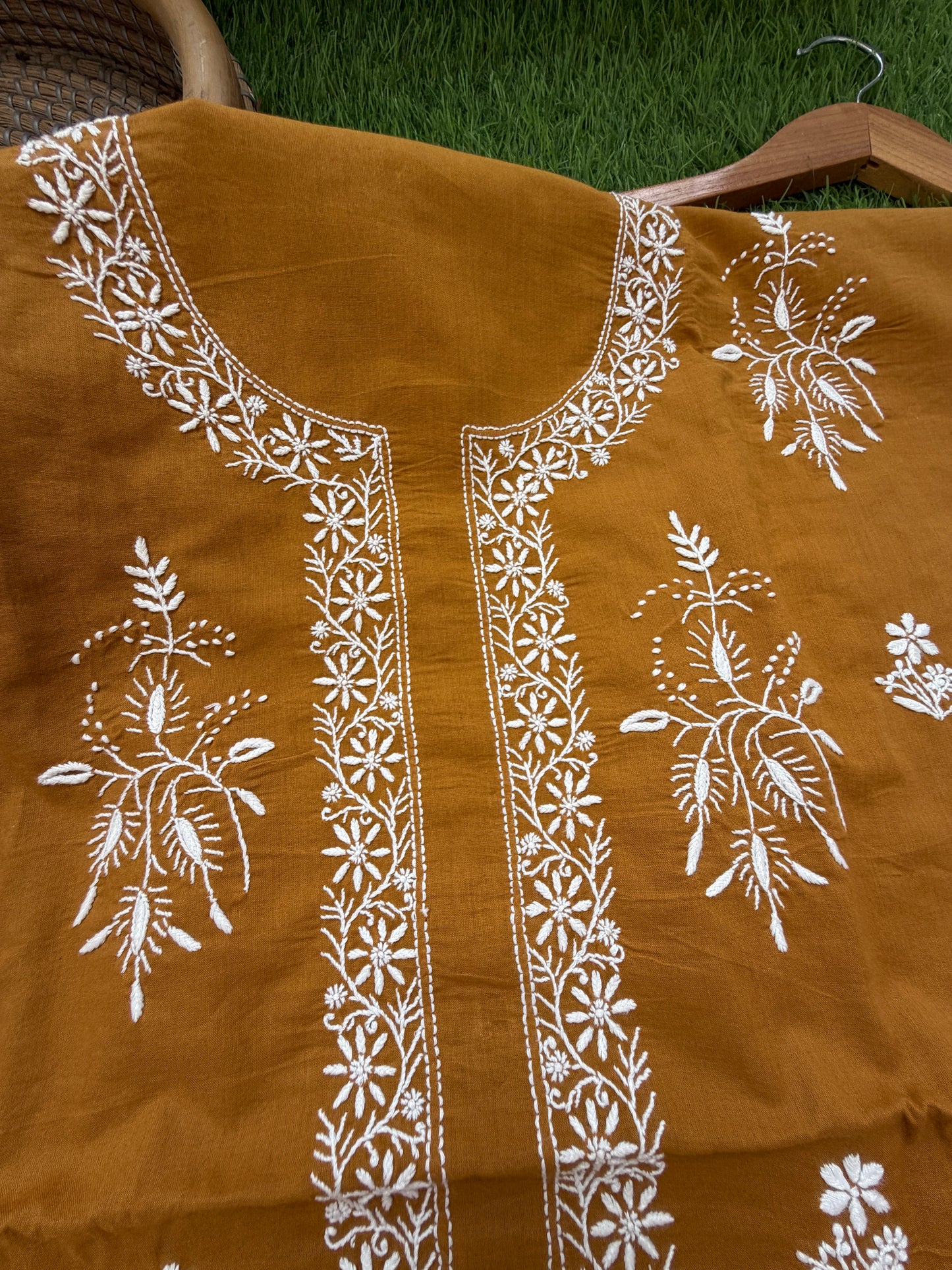 Chikankari cotton Kurta