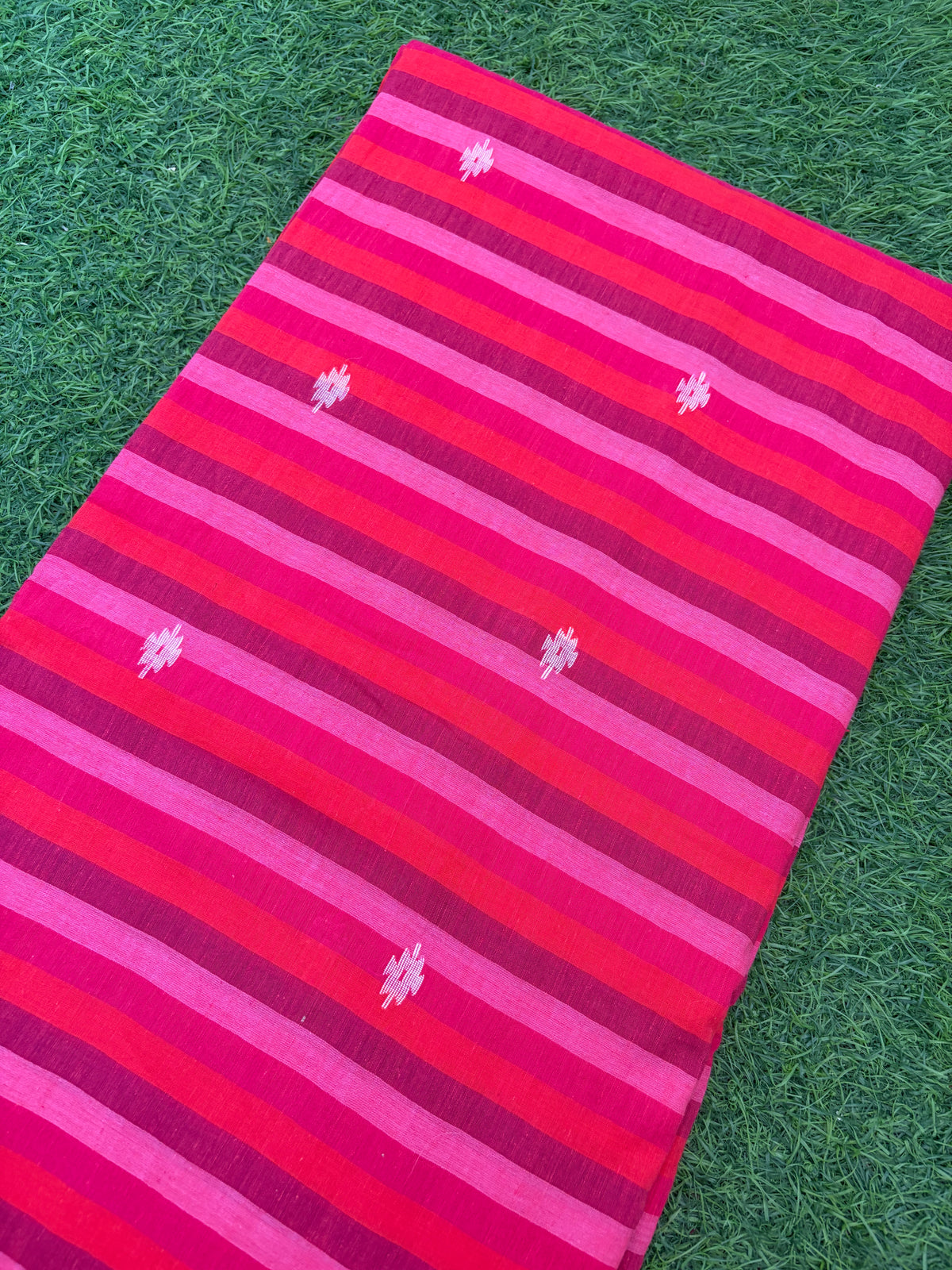 Jaamdani mul fabric