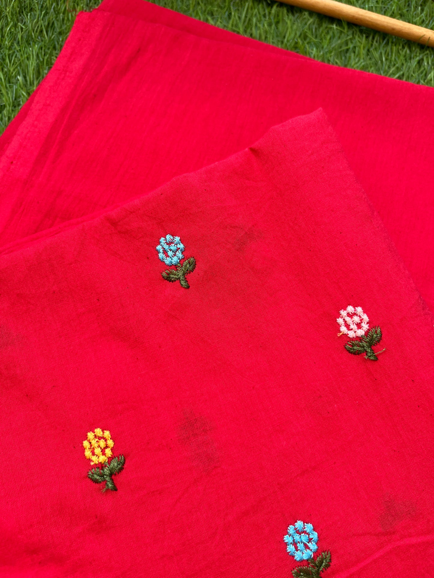 Embroidered Cotton kurta Bottom