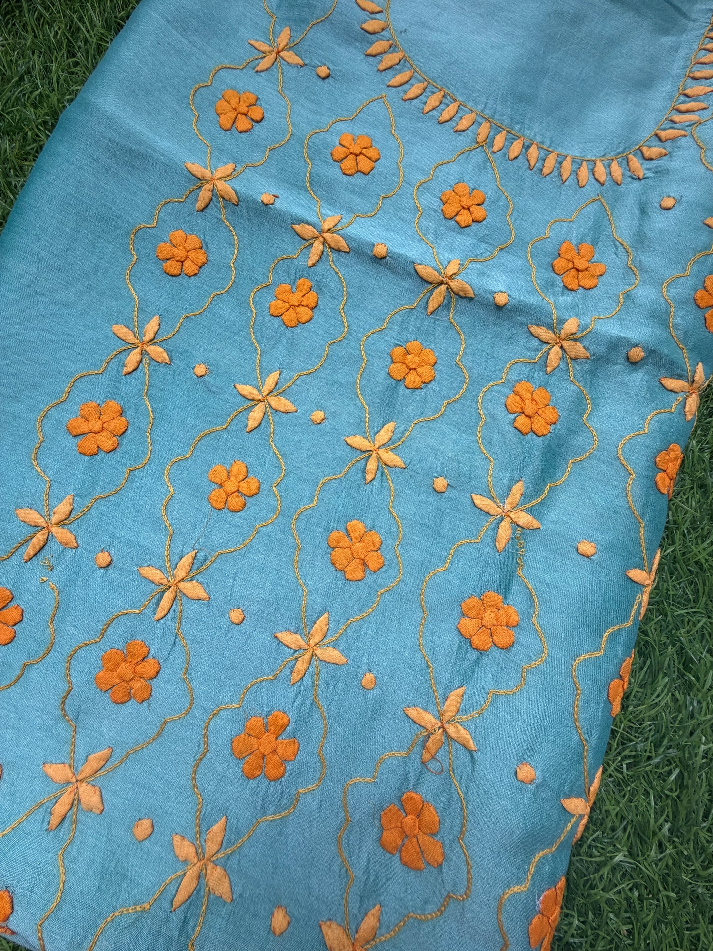 Patti kaam kurta Dupatta