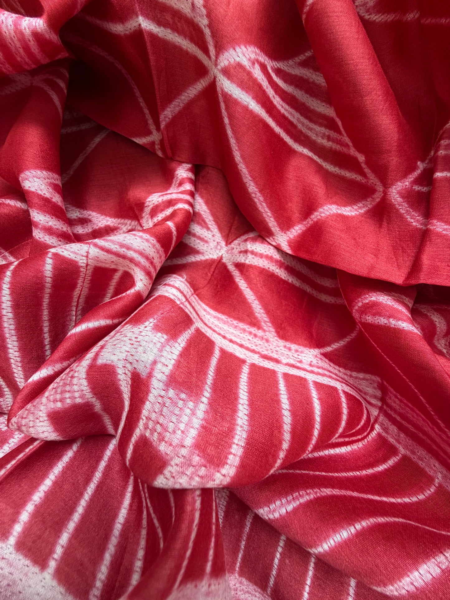 Chanderi Shibori kurta dupatta
