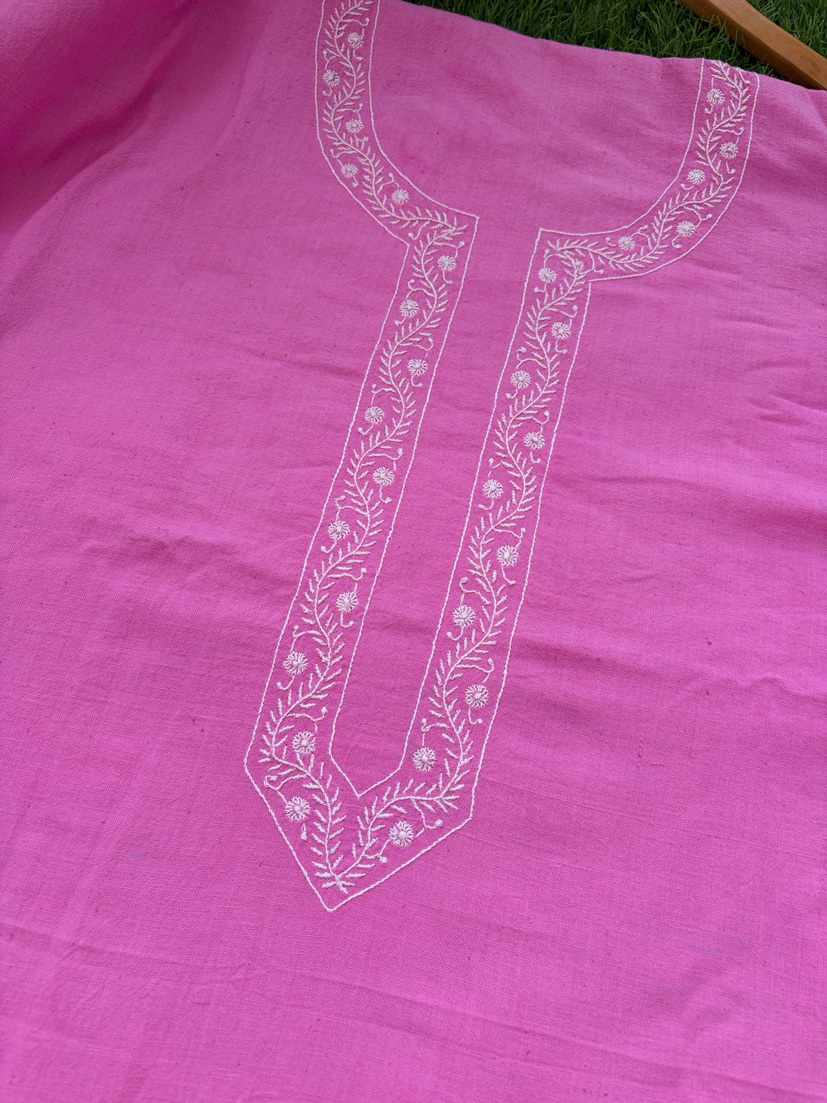 Pure handwoven khadi Kurta