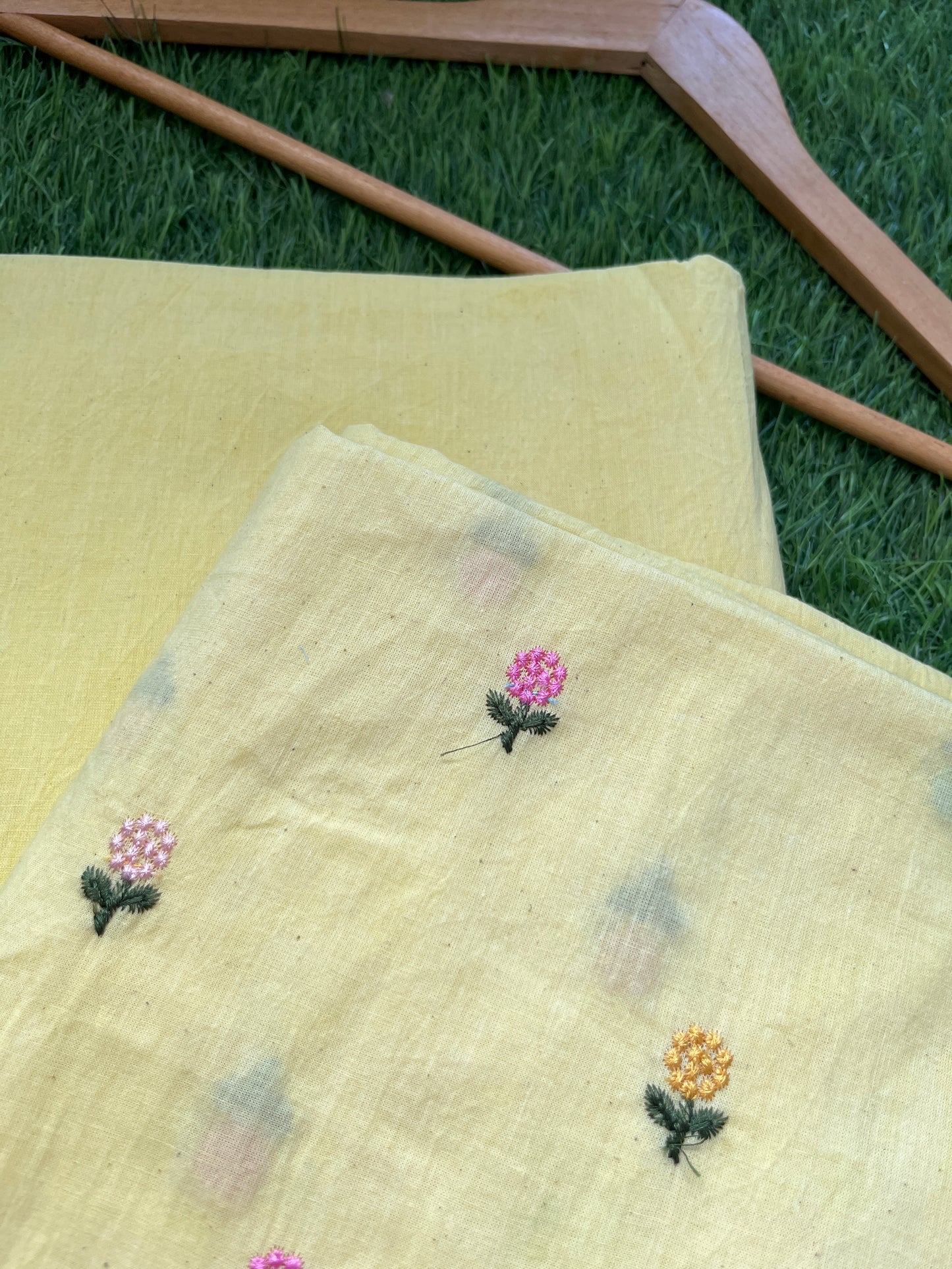 Embroidered Cotton kurta Bottom