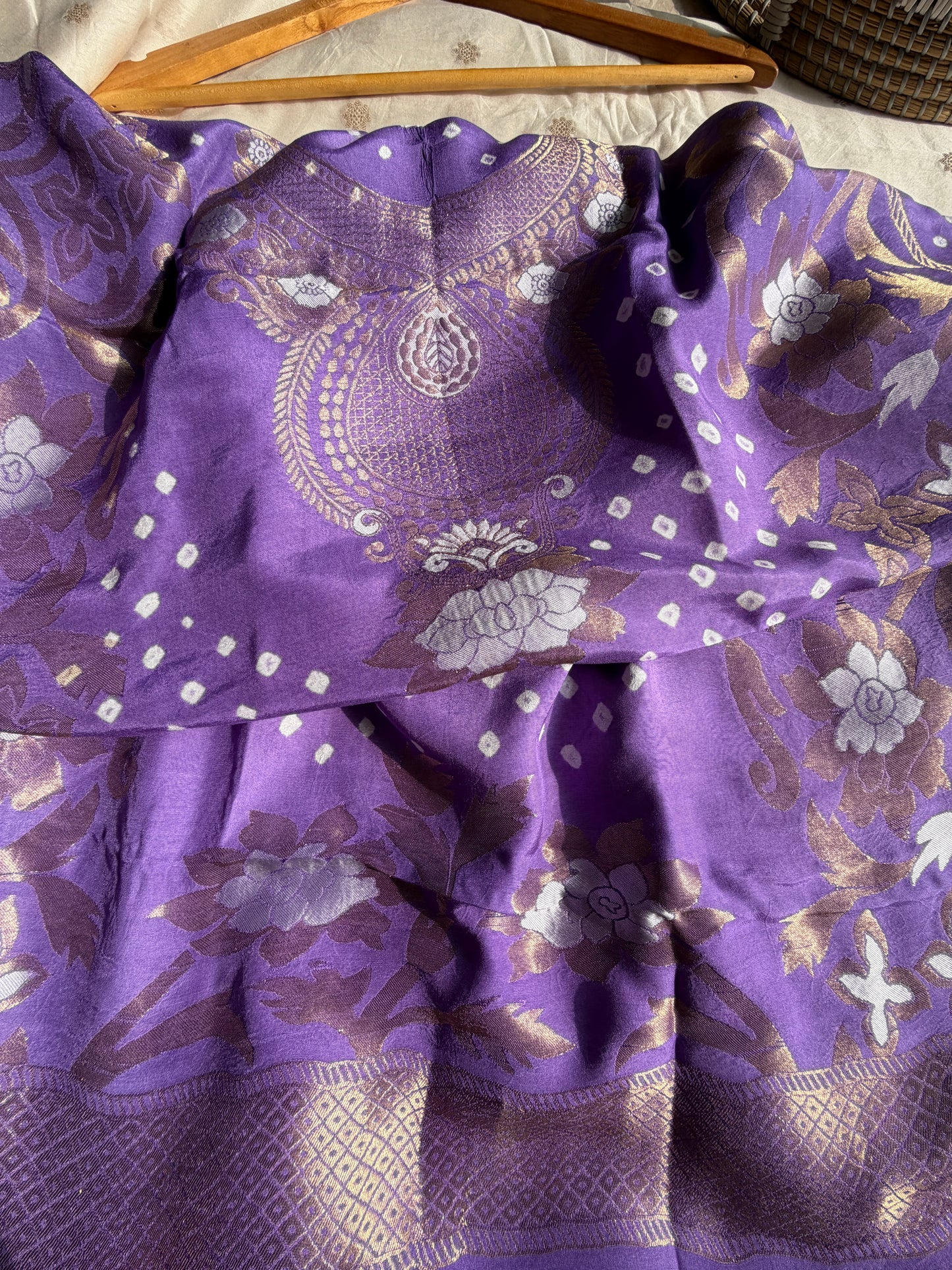 Modal Bandhani kurta bottom dupatta